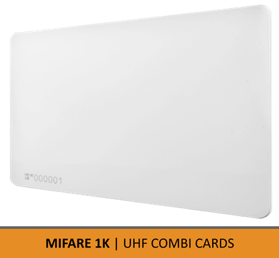 9942343 | NEDAP | UHF Combi Cards Mifare 1K | Pack of 25